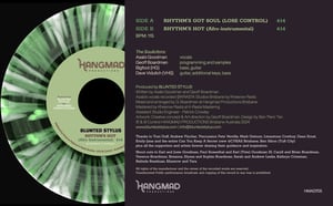 Image of RHYTHM'S GOT SOUL - BLUNTED STYLUS ft. ASABI GOODMAN - splatter 7" vinyl