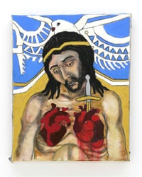 Image 1 of Pierre Mukeba - YESU NDEKO NA BOLINGO [A CARPENTER’S LOVE]. Original Artwork