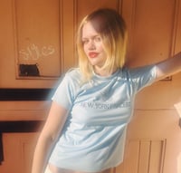 Image 1 of RESTOCK😻NEW YORK PRINCESS T-SHIRT VERSION 🩵baby blue