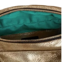 Image 4 of The Joan Crossbody Bag- Heavy Metal Leather