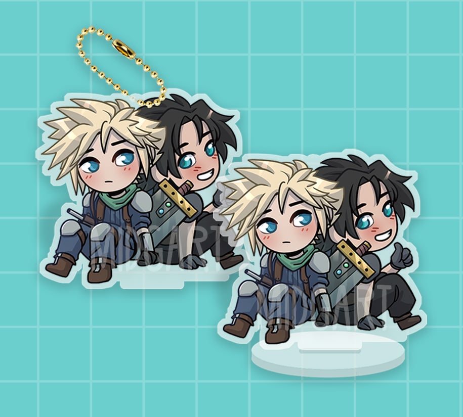 Zakkura Standee Keychain