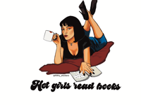 Image 1 of Hot Girls Read Books