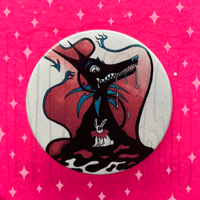 Image 2 of ✦ Deceitful Guardian Button Pin ✦