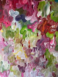 Image 2 of 'Autumn peonies' - 150x100cm  