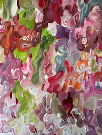 Image 3 of 'Autumn peonies' - 150x100cm  