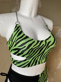 Image 6 of Side Cut Out Bikini Top Chains