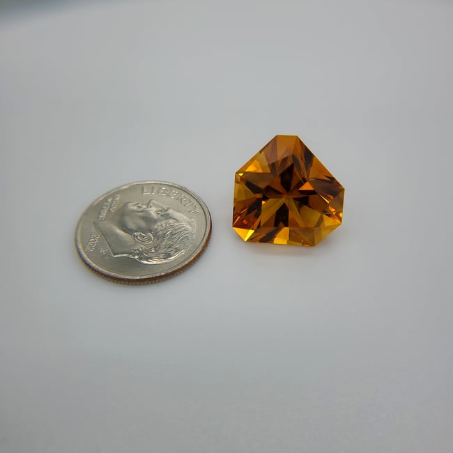 10.20ct Bahia Citrine Shield