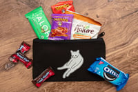 Anxiety Cat - Sitting Cat Zip Pouch