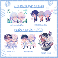 Image 1 of ✧  Assorted iDOLiSH7 Acrylic Charms ✧