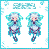 Image 1 of ✧  Mint Fantome "Maid Mint"  Acrylic Charm ✧