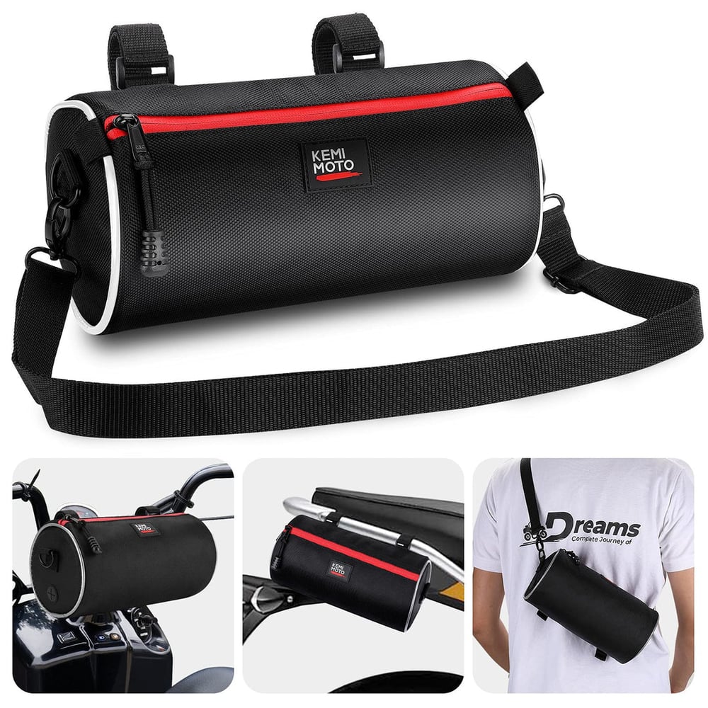 Kemimoto Universal Touring Handlebar Bag