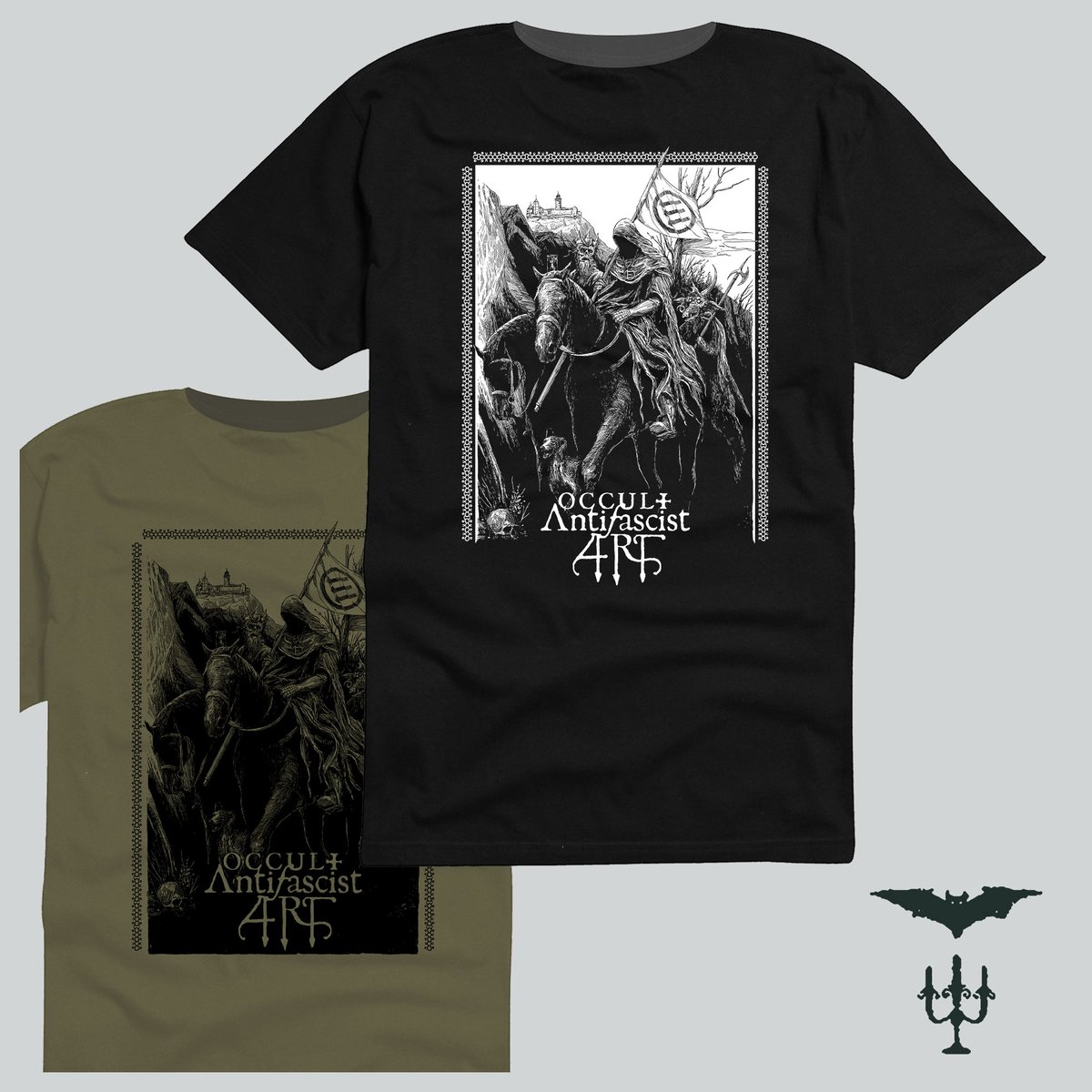 Image of "Antifaschist, Tod und Teufel" Shirt