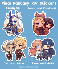 Image 2 of Final Fantasy XIV Stickers