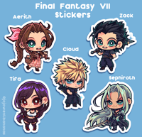 Image 2 of Final Fantasy VII Stickers