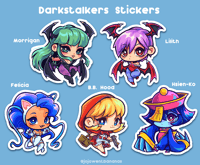 Image 2 of Darkstalkers Stickers