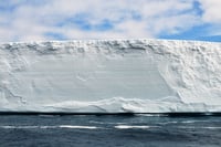 Iceberg wall