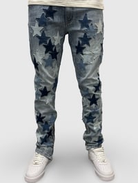 Image 1 of Stars Blue Denim