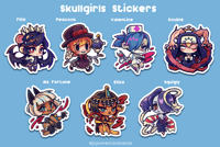 Image 2 of Skullgirls Stickers