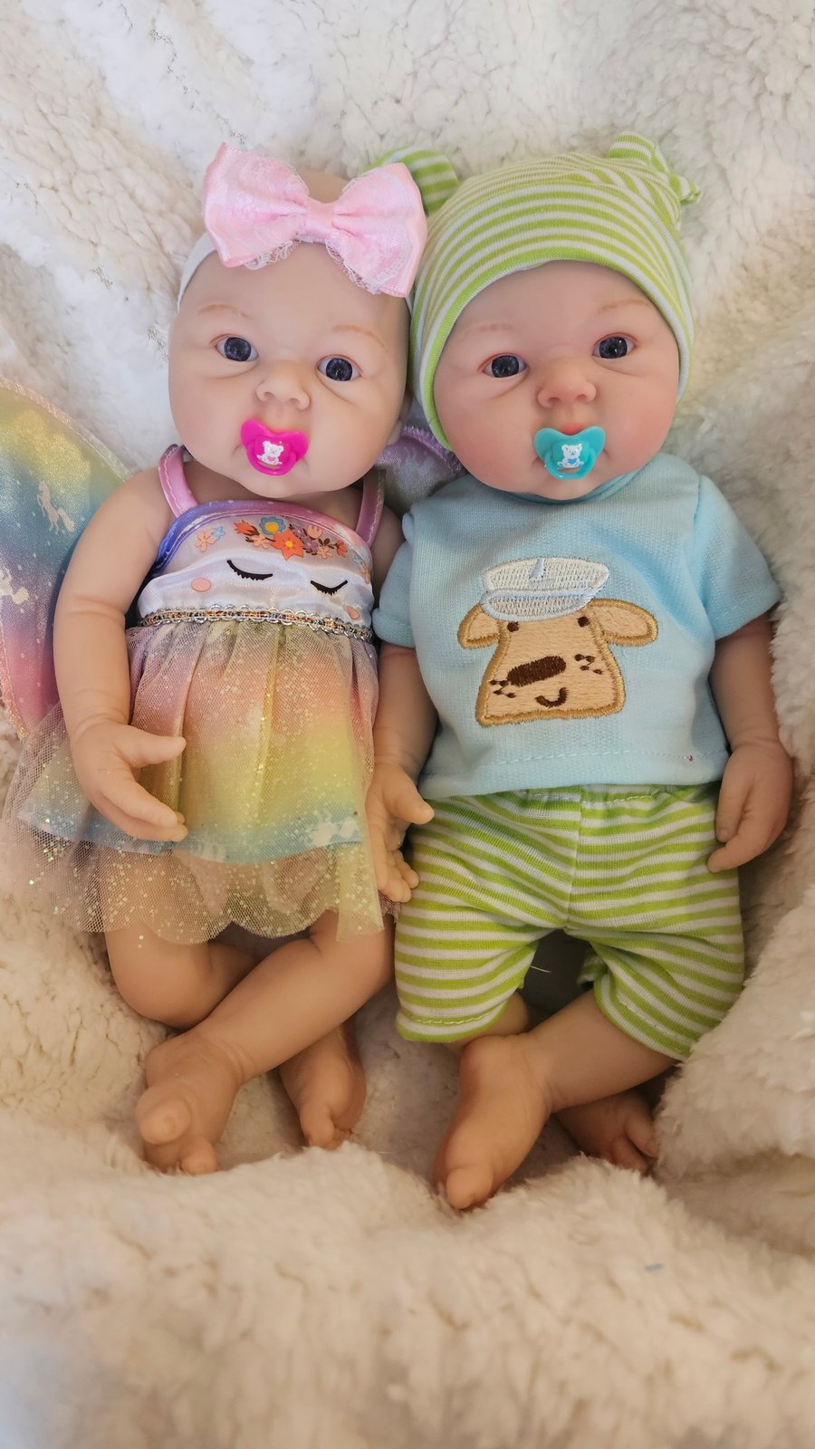 Micro Preemie Full Body Soft Silicone Baby Doll 12 inch 30cm Medium size Lifelike Reborn weighted Sandy s love