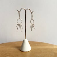 Image 2 of Solar Eclipse Hook Earrings