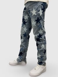 Image 2 of Stars Blue Denim