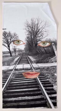 Image 2 of Eyes without a Face Beach Towel 