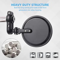 Image 1 of Universal Bar End Mirrors for 7/8" Handlebars