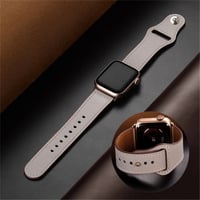 Image 7 of Apple Watch Leather Strap Bundle