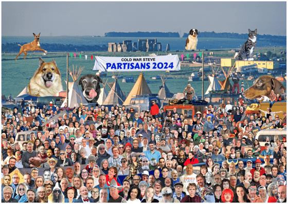 Image of Partisans 'Swedes and Turnips' 2024 Poster + Limited Edition 2024