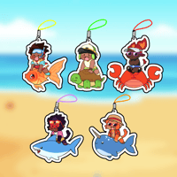 Image 1 of LMK & SEA CREATURE PHONE CHARM