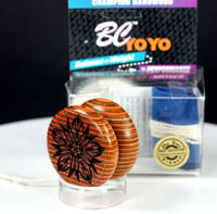 Image 2 of Vintage BC "Clean" Apollo yo-yo, laser engraved, Mod #2024-05 