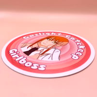 Image 2 of Girlboss Makima Sticker