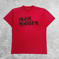 Image 1 of Iron Maiden 00’s Red Logo T-shirt