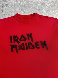 Image 4 of Iron Maiden 00’s Red Logo T-shirt