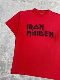 Image 5 of Iron Maiden 00’s Red Logo T-shirt