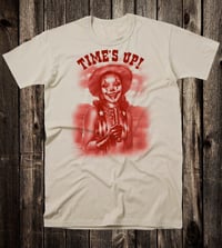 Image 3 of Time's Up! Tee (red)