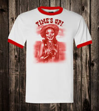 Image 1 of Time's Up! Tee (red)