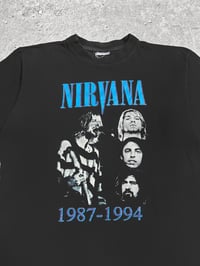 Image 4 of Nirvana 1994 ‘Kurt Cobain Tribute’ The Black Sheep T-Shirt