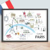 'Map of Paris'