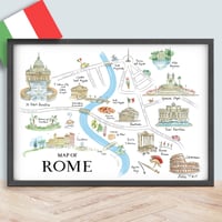 'Map of Rome'