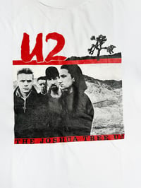 Image 5 of U2 1980’s ‘The Joshua Tree’ Bootleg White T-Shirt