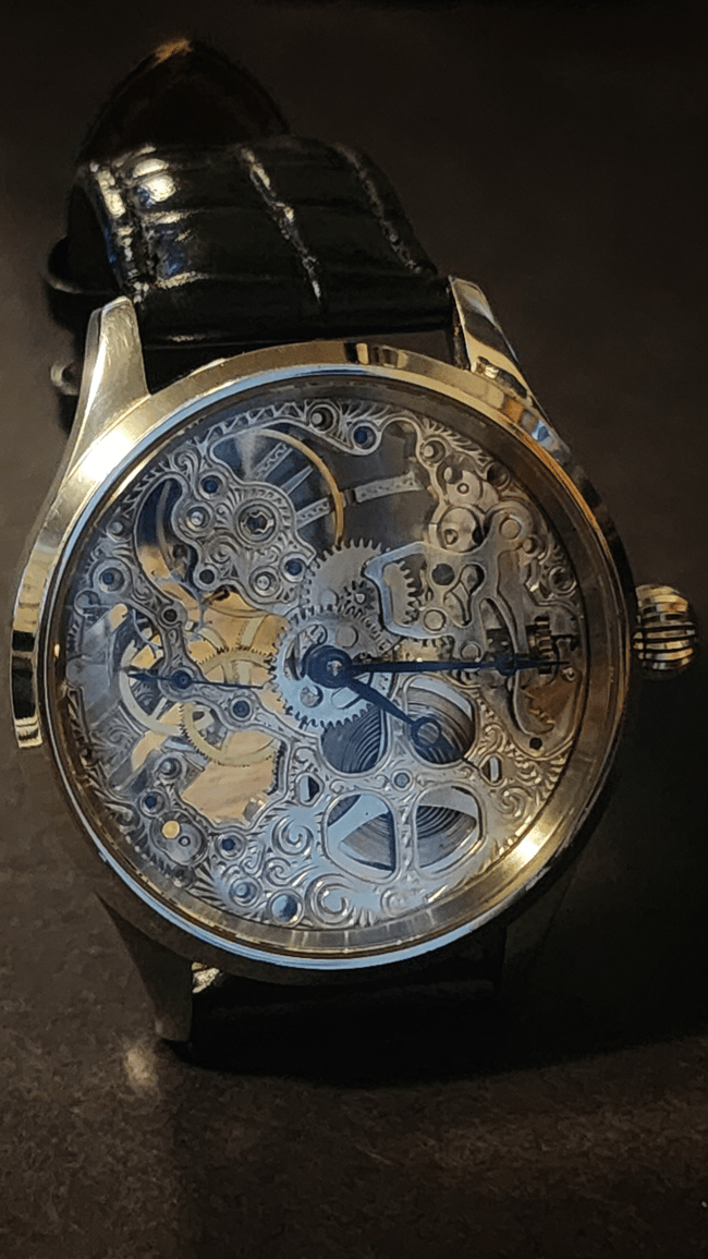 Mechanical Skeleton Watch