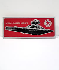 Image 1 of Imperial Star Destroyer Screenprinted Panel