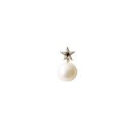 Image 2 of Stella Pearl Drop Earring -Single piece