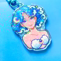 Image 4 of Mermaid acrylic keychain