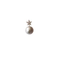 Image 1 of Stella Pearl Drop Earring -Single piece