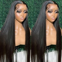 Straight wig