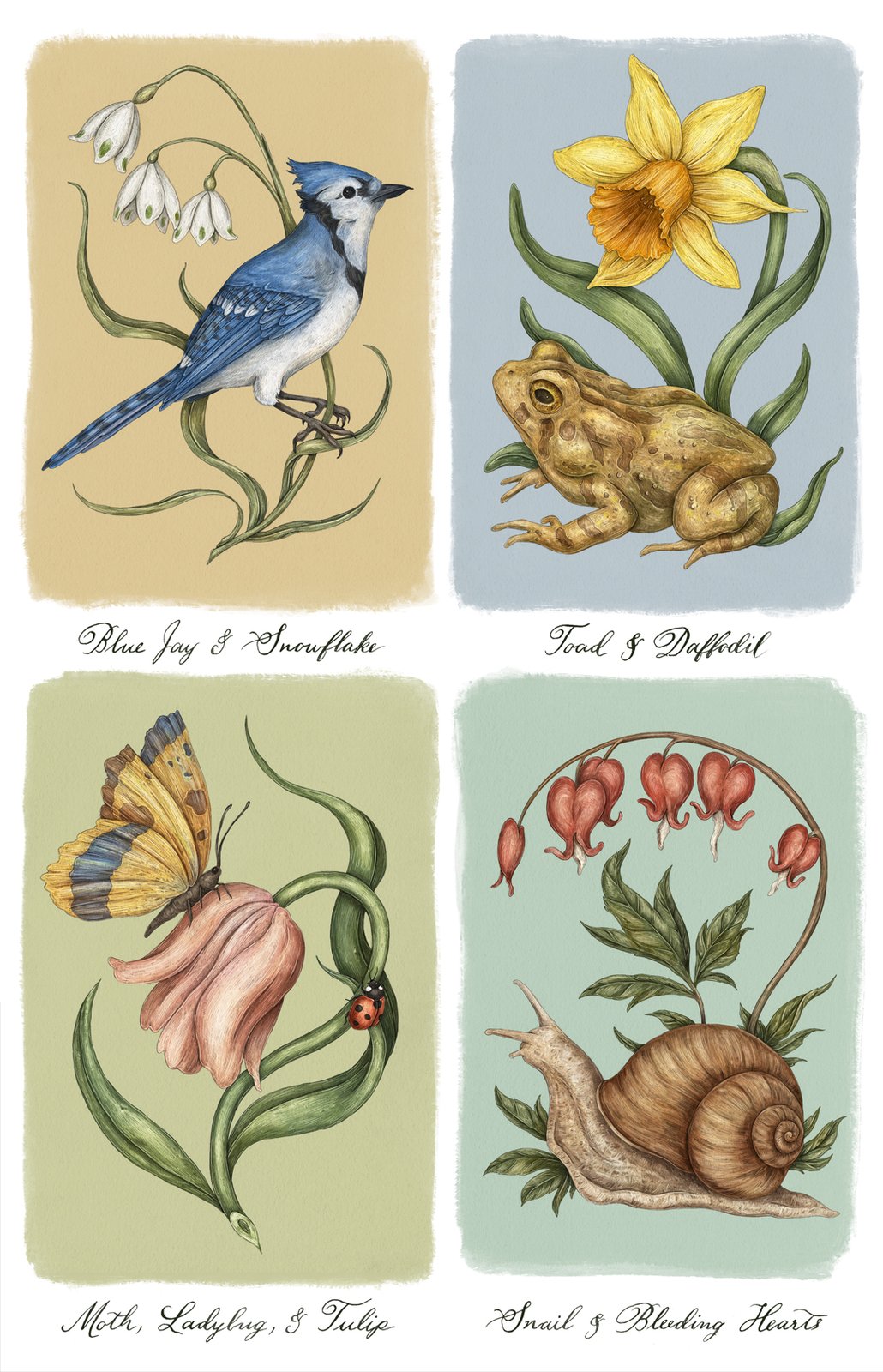 Garden Friends Prints | Jessica Roux