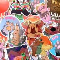 Image 2 of Mystery Sticker Pack (4-5 Random Stickers!!)