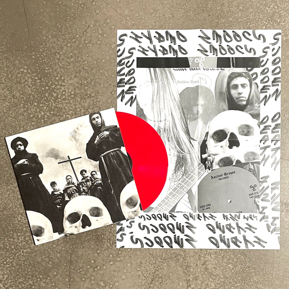 SUDDEN DEATH • LP • RED VINYL + POSTER (DESIGN #2) - EDITION OF 50